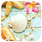 Seashells Wallpaper icône