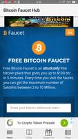 FREE -  Bitcoin Faucethub Affiche