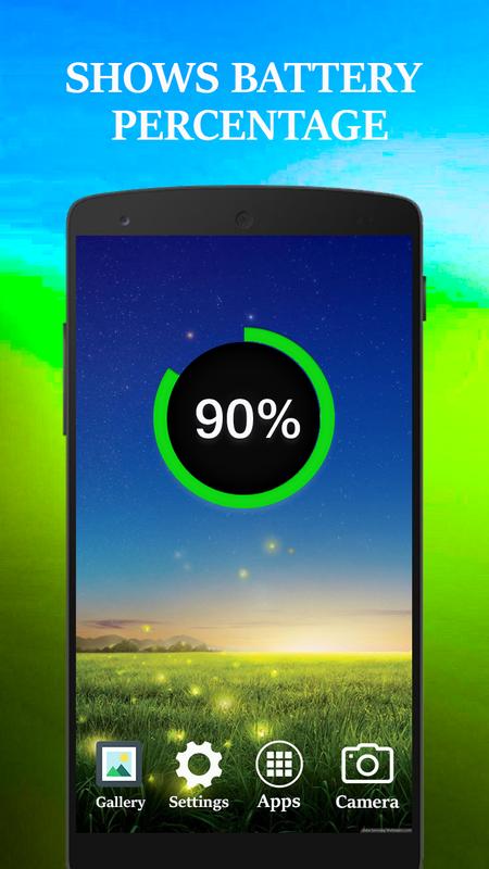 Battery saver booster and gauge widget indicator for ...