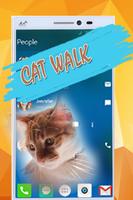 1 Schermata Cat In Phone- Cat walking On Screen Prank 2017