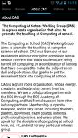 Computing at School (CAS) اسکرین شاٹ 3