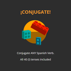 ¡CONJUGATE! simgesi