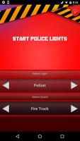 Police Lights Affiche