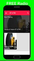 islam radio in english free online music 87.6 fm ảnh chụp màn hình 1