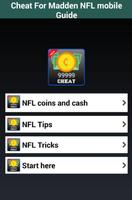 Guide Madden NFL mobile cheat تصوير الشاشة 1