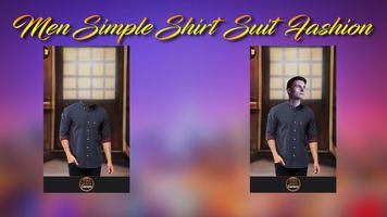 Men Simple Shirt Suit Fashion syot layar 3