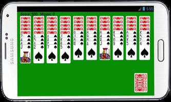 Spider Solitaire Card Game HD اسکرین شاٹ 3