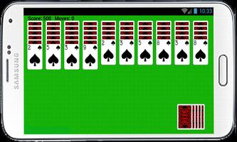 Spider Solitaire Free Game HD poster