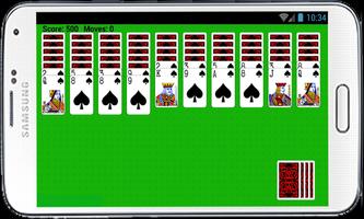 Spider Solitaire Free Game HD 스크린샷 1