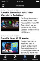 برنامه‌نما Furry.FM عکس از صفحه