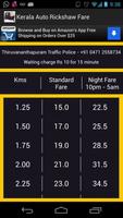 Kerala Auto Rickshaw Fare Ekran Görüntüsü 1