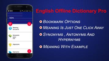 English Offline Dictionary Pro Affiche