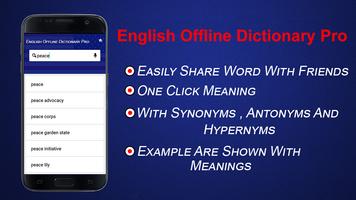 English Offline Dictionary Pro capture d'écran 1