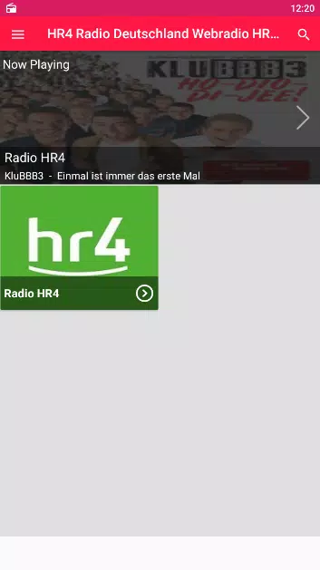 HR4 Radio Deutschland Webradio HR Online HR4 Live pour Android -  Téléchargez l'APK