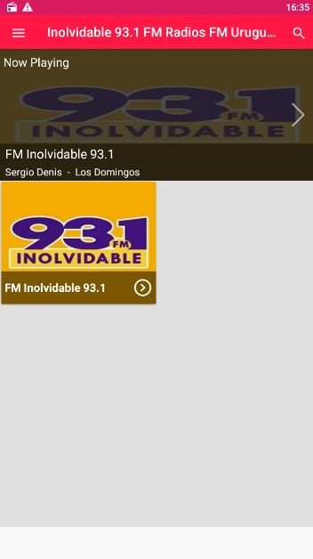 Inolvidable 93.1 FM Radios FM Uruguay Radio 93.1 für Android - APK  herunterladen