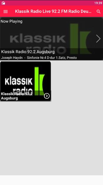 Klassik Radio Live 92.2 FM Radio Deutschland FM for Android - APK Download