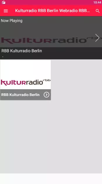 Descarga de APK de Kulturradio RBB Berlin Webradio RBB Kultur para Android