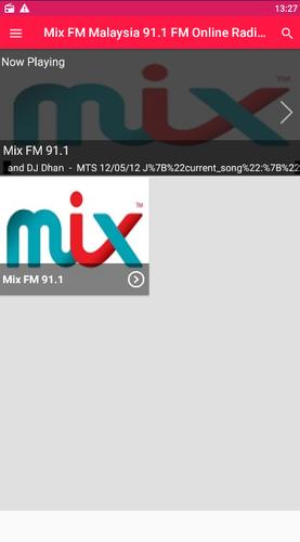 Mix Fm Malaysia 91 1 Fm Online Radio Malaysia 91 1 For Android Apk Download