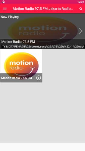Motion Radio 97 5 Fm Jakarta Radio Motion Fm 97 5 For Android Apk Download