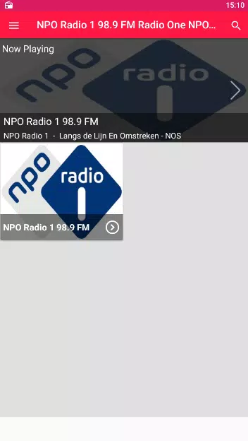 NPO Radio 1 98.9 FM Radio One NPO Live Radio NL FM APK for Android Download