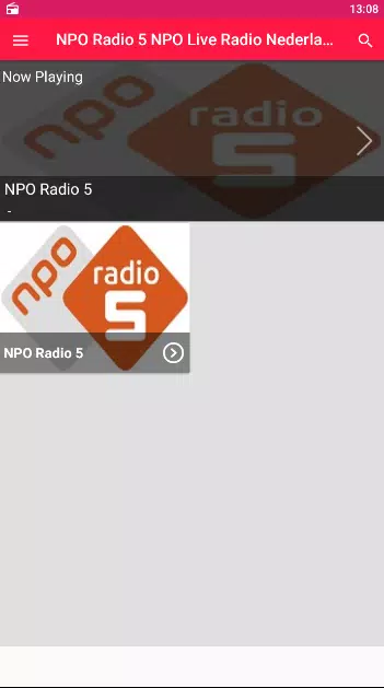 NPO Radio 5 NPO Live Radio Nederland Radio NPO 5 APK pour Android  Télécharger