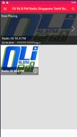 Oli 96.8 FM Radio Singapore Tamil Radio Online 968 الملصق