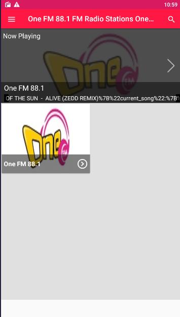 One FM 88.1 FM Radio Stations One FM Online 88.1 for Android - APK Download