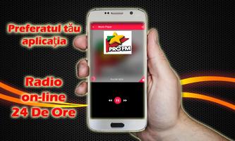 Pro FM Online 102.8 FM Radio Romania ProFM Live FM capture d'écran 1