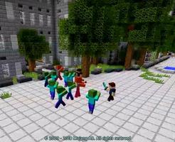 Zombie Apocalypse Minecraft Games screenshot 3