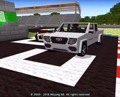Cars in Minecraft Mod capture d'écran 2