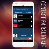 contact fm radio:radio contact fm en ligne app capture d'écran 2