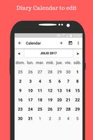 Free Diary Calendar and Planner screenshot 1
