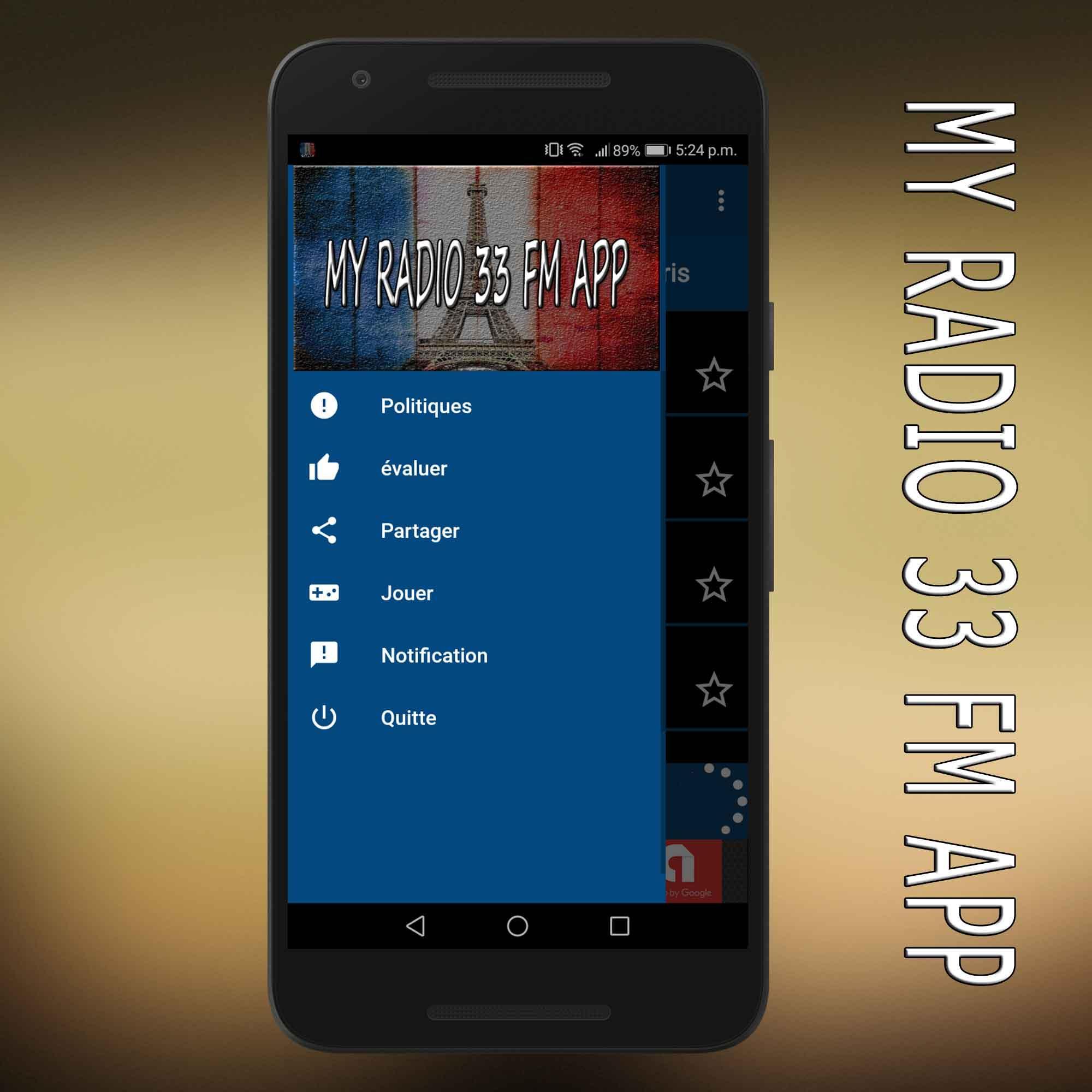 my radio 33 fm:my radio en ligne gratuit app APK voor Android Download