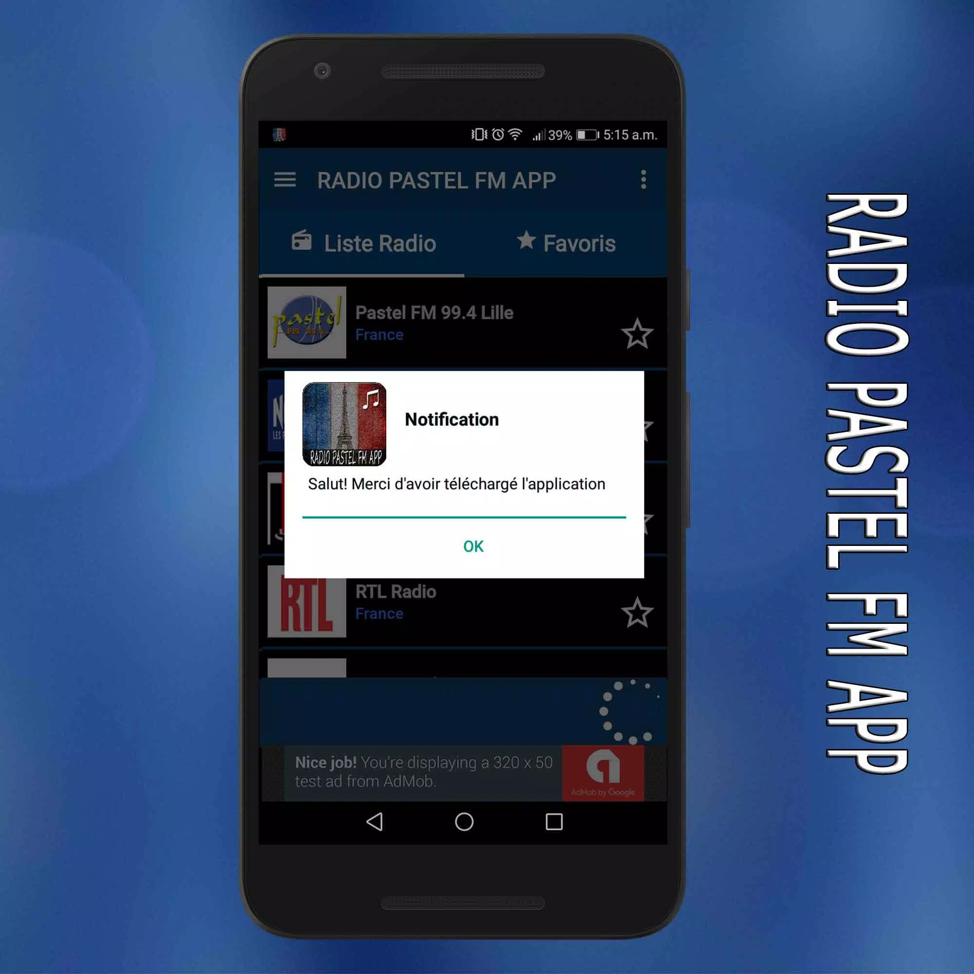 Descarga de APK de pastel fm Lille:radio pastel fm Roubaix direct app para  Android