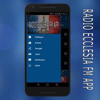 radio ecclesia fm:ecclesia radio en ligne app poster