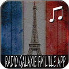 radio galaxie fm:galaxie radio Lille en ligne app icône