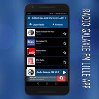 radio galaxie fm:galaxie radio Lille en ligne app capture d'écran 1