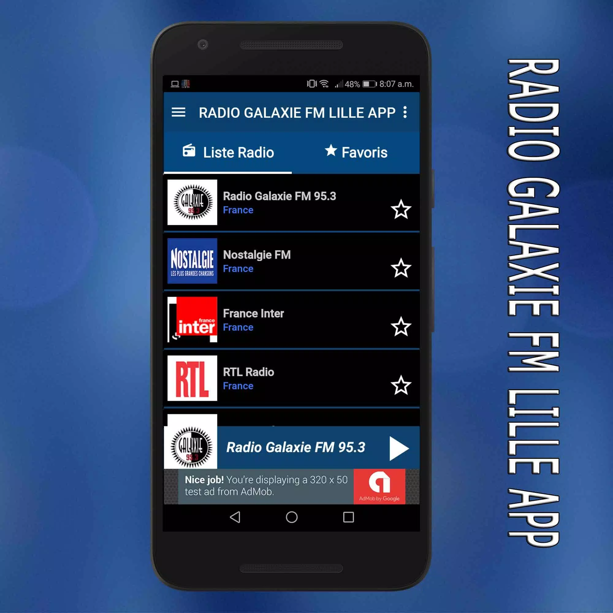 radio galaxie fm:galaxie radio Lille en ligne app APK voor Android Download