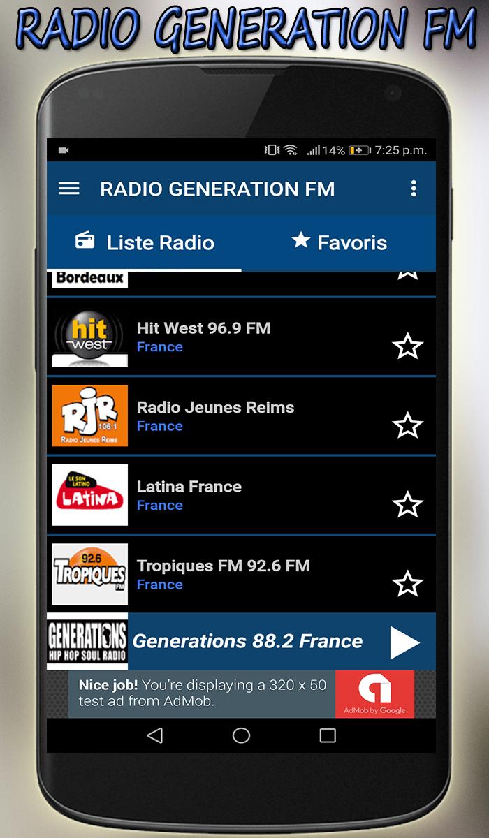 radio génération fm-génération 88.2 radio hip hop APK for Android Download