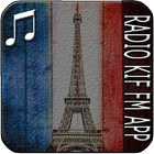 radio kif fm:KIF Radio Paris en ligne gratuit app icône