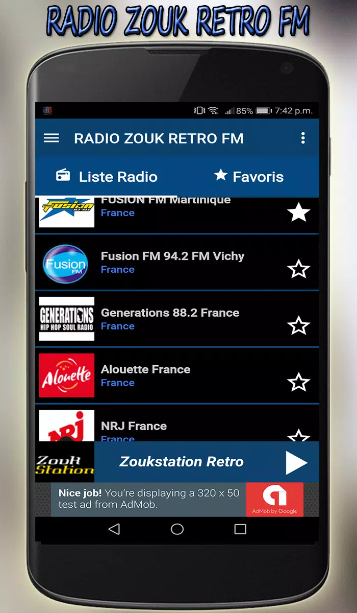 Descarga de APK de radio zouk retro:zouk radio fm direct gratuit app para  Android
