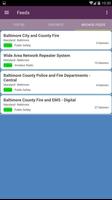 Baltimore Police Scanner City Police Scanner App اسکرین شاٹ 1