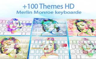 Keyboard Merlin Monroe For Emoji imagem de tela 3