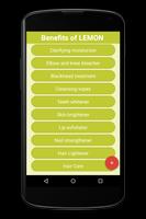 پوستر Amazing Benefits of Lemon