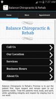 Balance Chiropractic & Rehab ポスター