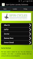 Spin Cycles Laundry Solutions پوسٹر