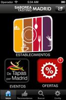 Saborea-Tasting  Madrid Affiche