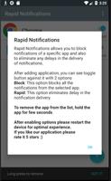 Rapid Notifications imagem de tela 3