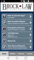Brock Law Offices Accident App capture d'écran 1