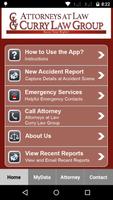 Curry Law Group Accident App capture d'écran 1